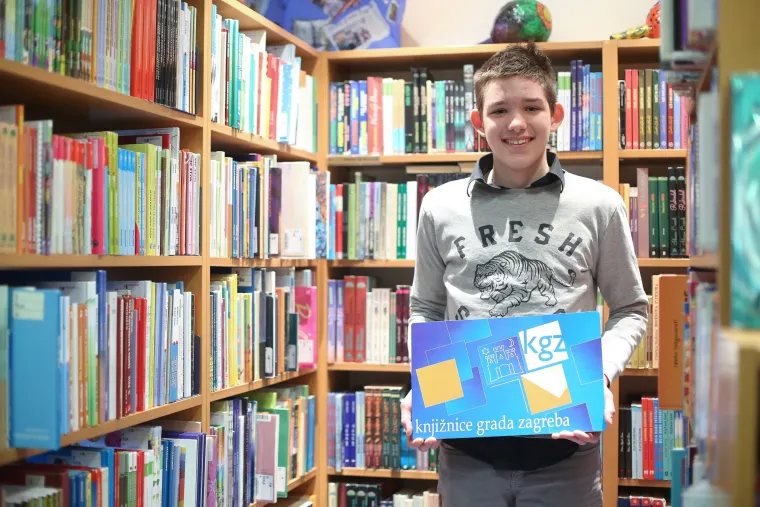 Ovo je Viktor i upravo je progla&scaron;en najčitateljem godine u izboru knjižnica grada Zagreba