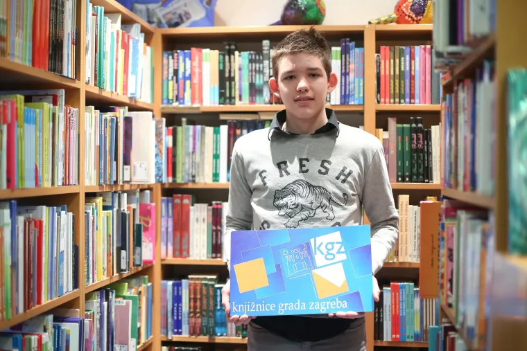 Ovo je Viktor i upravo je progla&scaron;en najčitateljem godine u izboru knjižnica grada Zagreba