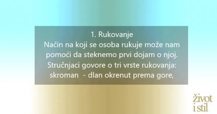 Signali tijela koji će vam pomoći da čitate druge ljude kao 'otvorenu knjigu'