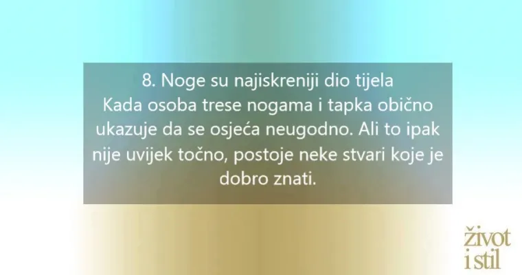 Signali tijela koji će vam pomoći da čitate druge ljude kao 'otvorenu knjigu'