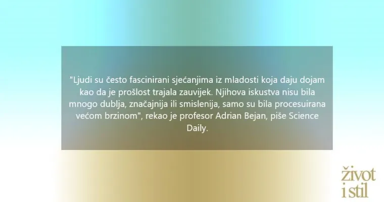 Vrijeme zaista prolazi brže kako starimo, a ovo je pravi razlog