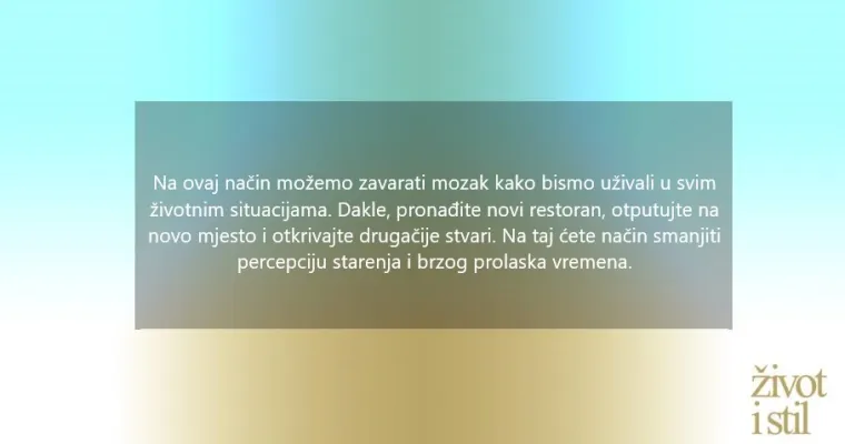 Vrijeme zaista prolazi brže kako starimo, a ovo je pravi razlog