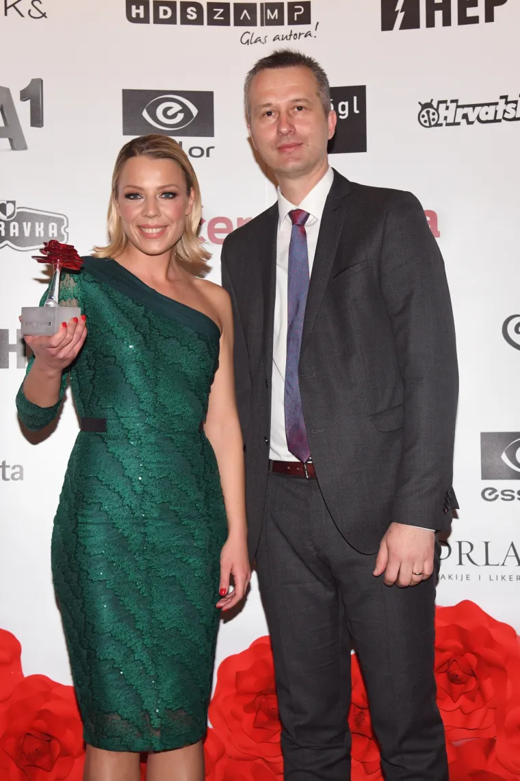 Svečana dodjela medijskih nagrada Večernjakova ruža: RTL-ova Damira Gregoret TV osoba godine!