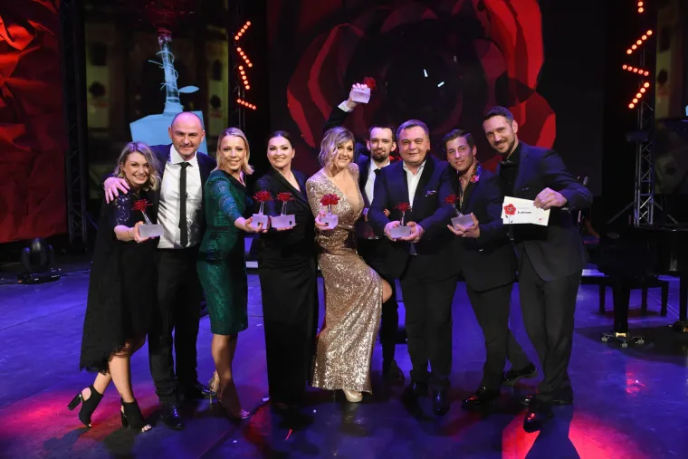 Svečana dodjela medijskih nagrada Večernjakova ruža: RTL-ova Damira Gregoret TV osoba godine!