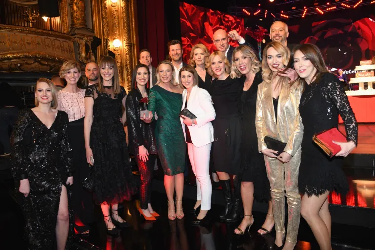 Svečana dodjela medijskih nagrada Večernjakova ruža: RTL-ova Damira Gregoret TV osoba godine!