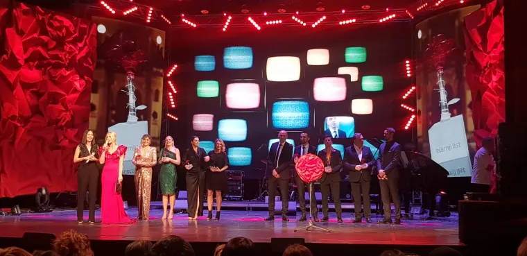 Svečana dodjela medijskih nagrada Večernjakova ruža: Damira Gregoret TV osoba godine!