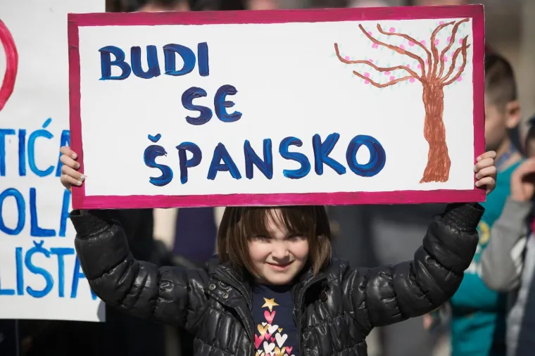 Stanovnici &Scaron;panskog ne mogu vi&scaron;e &scaron;utjeti: 'Otvorite oči i u&scaron;i, pogledajte gdje smo i čujte &scaron;to želimo'