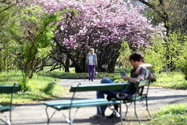 Kakva ljepota u srcu Zagreba: Bajkoviti park oživio pod toplim zrakama sunca