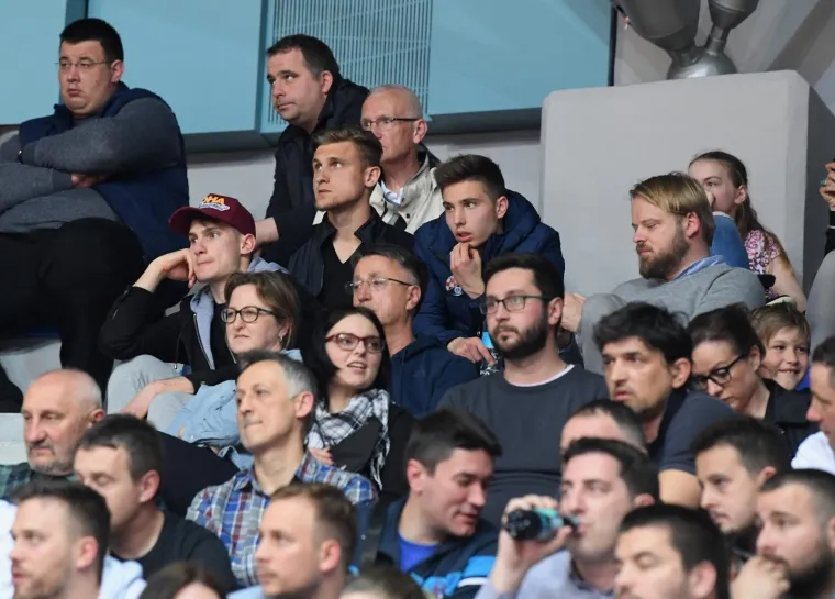 Bjelica, dinamovci i poznati Hrvati uživo gledali Cedevitinu pobjedu