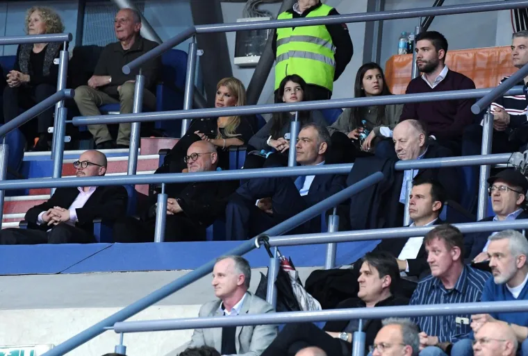 Bjelica, dinamovci i poznati Hrvati uživo gledali Cedevitinu pobjedu