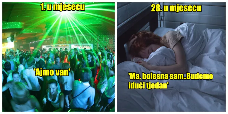 U i&scaron;čekivanju plaće napravili smo duhovite, ali realne slike u kojima ćete se svi pronaći