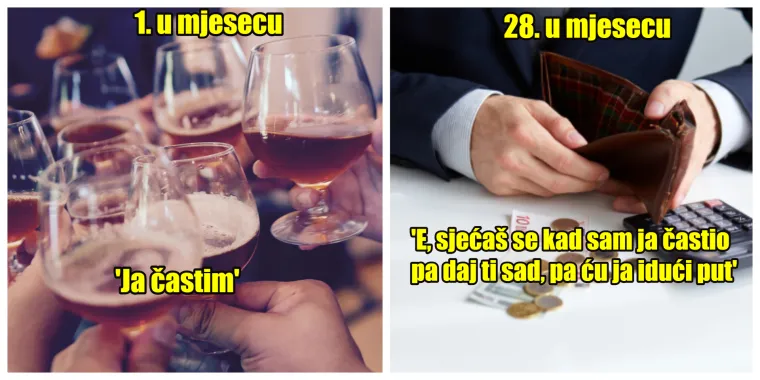 U i&scaron;čekivanju plaće napravili smo duhovite, ali realne slike u kojima ćete se svi pronaći