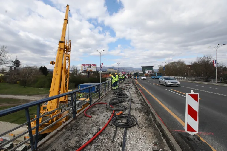 Pogledajte kako napreduju radovi na sanaciji Mosta slobode