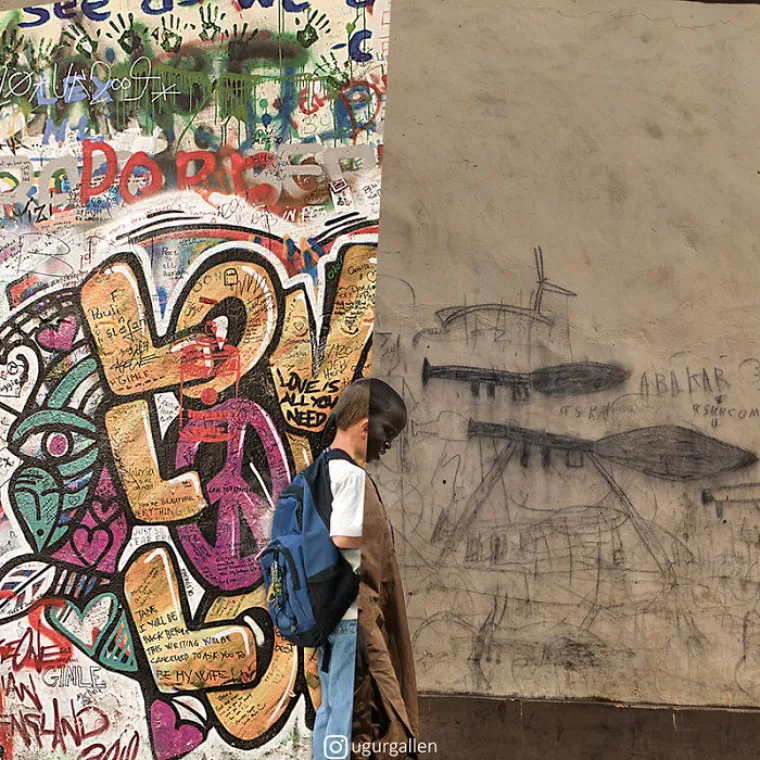 30 slika koje prikazuju kontrast između na&scaron;eg svijeta punog blagostanja i svijeta punog rata