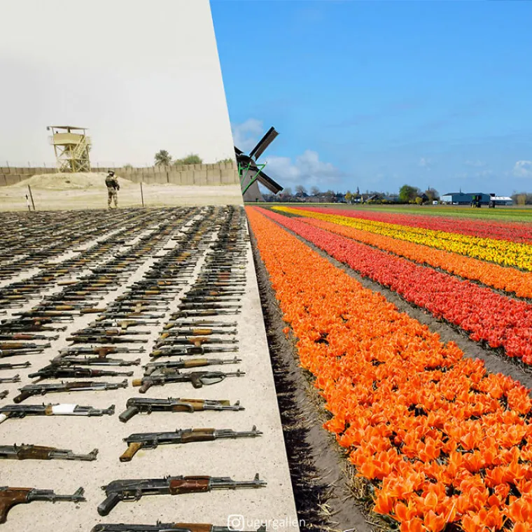 30 slika koje prikazuju kontrast između na&scaron;eg svijeta punog blagostanja i svijeta punog rata