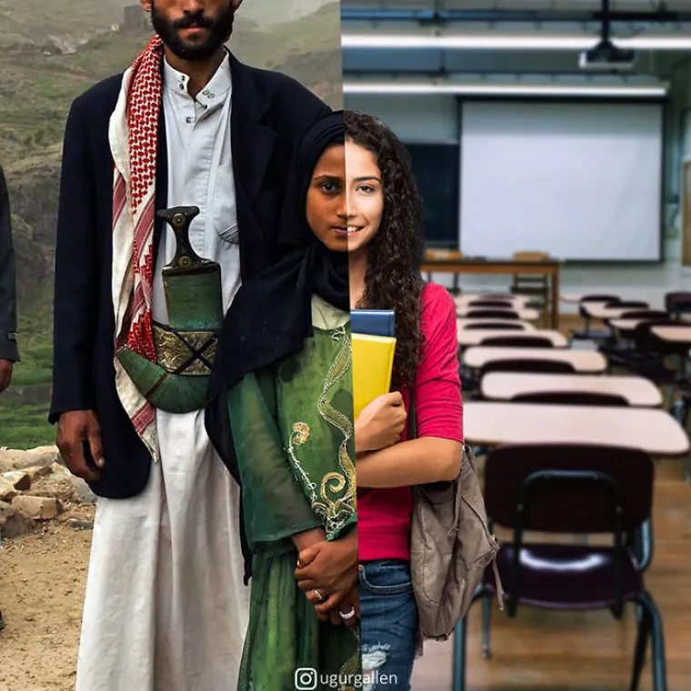 30 slika koje prikazuju kontrast između na&scaron;eg svijeta punog blagostanja i svijeta punog rata