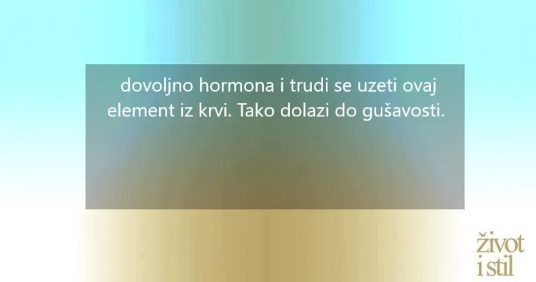 Problemi sa &scaron;titnjačom: 9 znakova da va&scaron;em tijelu nedostaje joda