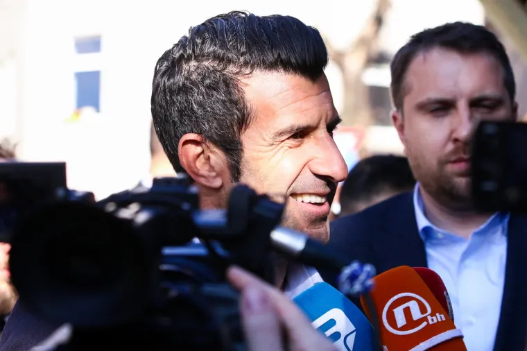 Luis Figo u Sarajevu
