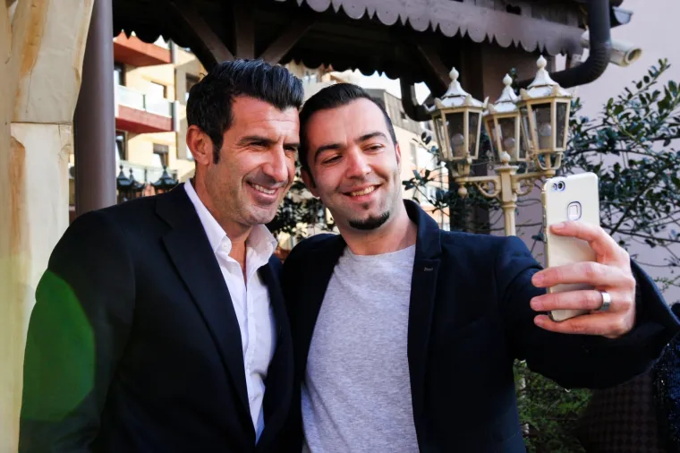 Luis Figo u Sarajevu