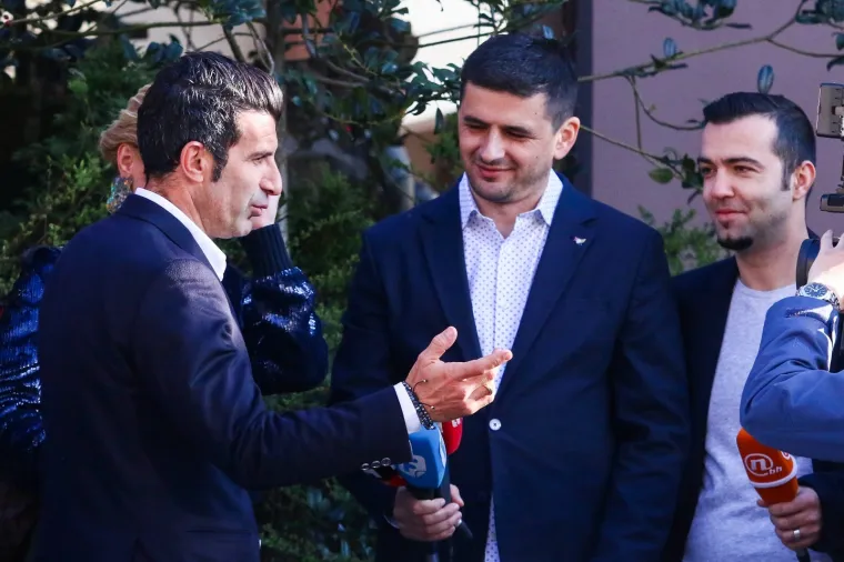 Luis Figo u Sarajevu