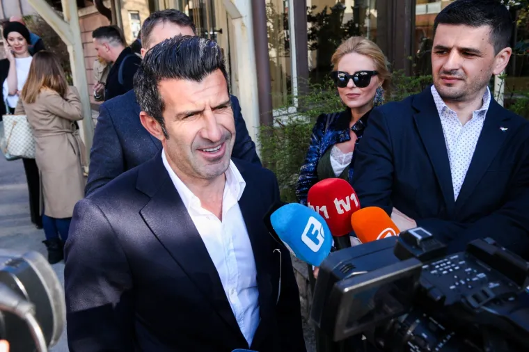 Luis Figo u Sarajevu