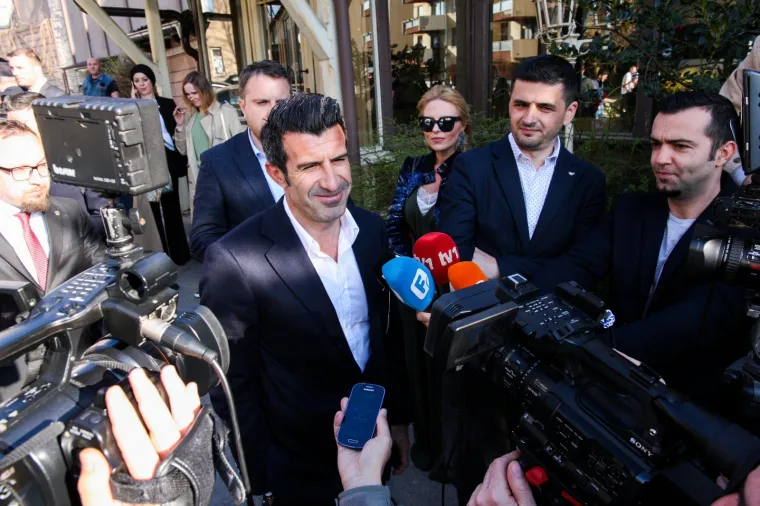Luis Figo u Sarajevu