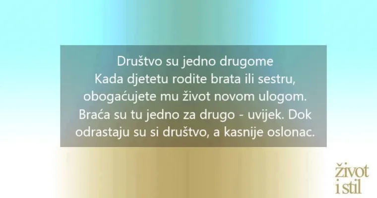 Znate li koji je, navodno, savr&scaron;en broj djece u obitelji?