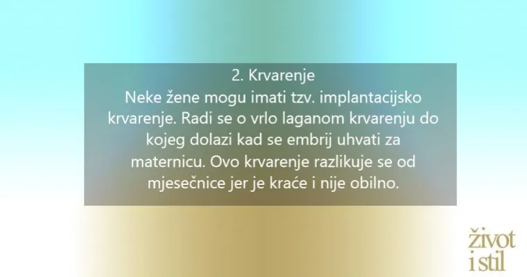 Suptilni, ali važni: 6 ranih znakova da biste trebali napraviti test trudnoće