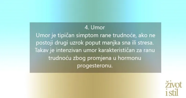 Suptilni, ali važni: 6 ranih znakova da biste trebali napraviti test trudnoće