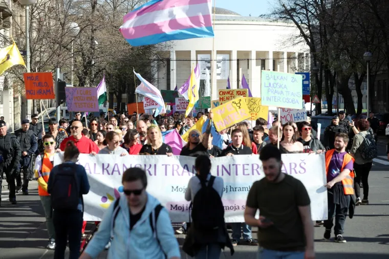 U ZAGREBU ODRŽAN PRVI BALKANSKI TRANS INTER MAR&Scaron;: 'HZZO, daj pič**!'