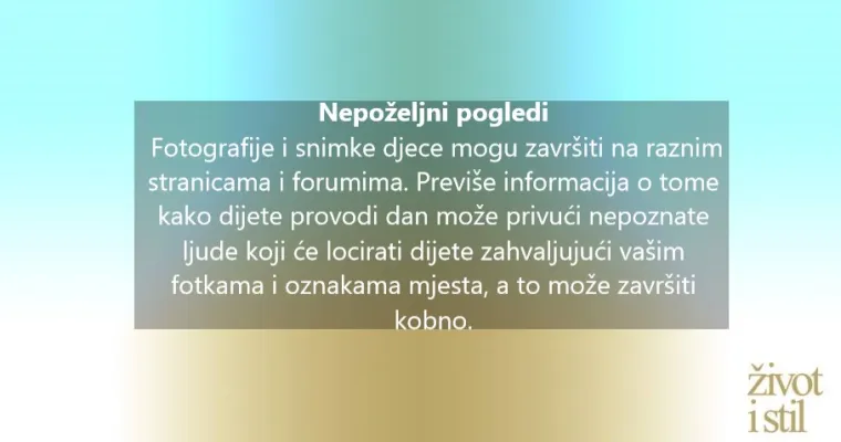 Volite objavljivati preslatke fotke va&scaron;ih klinaca? Pripazite na ove opasnosti