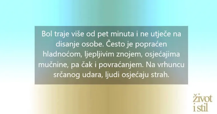 Kako razlikovati napad panike i srčani udar?
