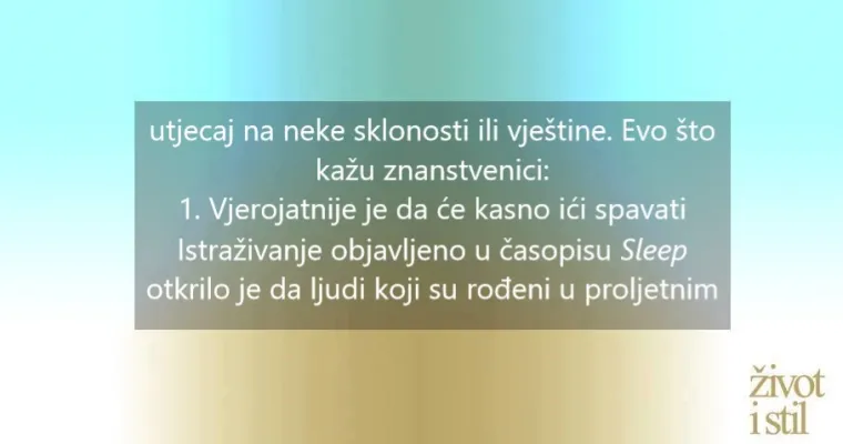 6 razloga za&scaron;to su bebe rođene u travnju posebne