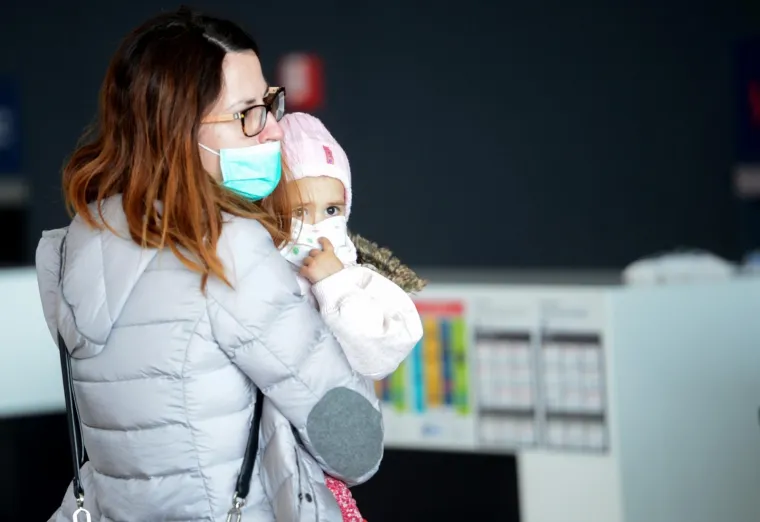 PUTNICI IH ISPRATILI PLJESKOM: Malena Mila i roditelji odletjeli u Philadelphiju