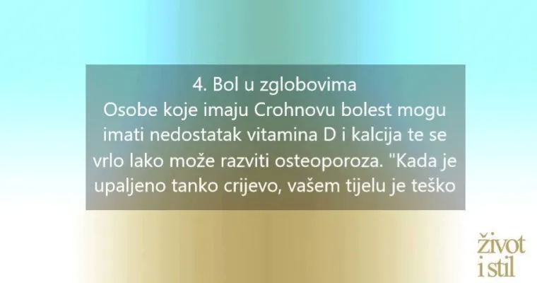 Obratite pažnju: 6 simptoma Crohnove bolesti, a nisu bol u trbuhu