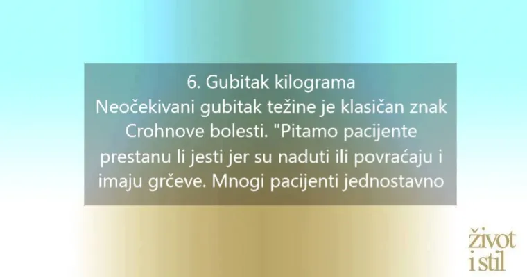 Obratite pažnju: 6 simptoma Crohnove bolesti, a nisu bol u trbuhu