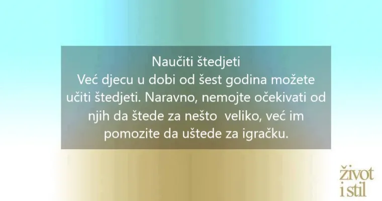 8 činjenica o novcu koje bi svako dijete trebalo naučiti do 18 godine