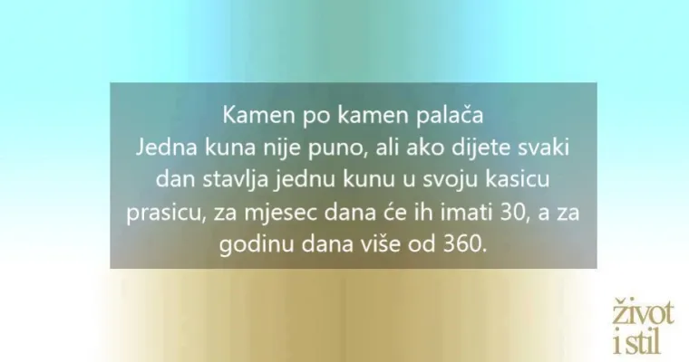 8 činjenica o novcu koje bi svako dijete trebalo naučiti do 18 godine