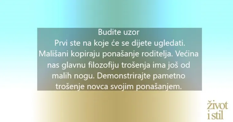 Učinite im životnu uslugu: evo kako naučiti djecu važne lekcije o novcu