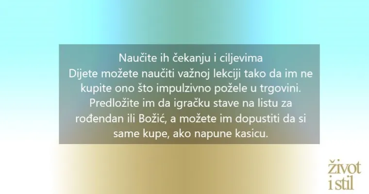 Učinite im životnu uslugu: evo kako naučiti djecu važne lekcije o novcu