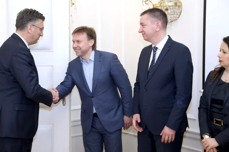 Andrej Plenković ugostio članove Upravnog odbora Fortenova grupe