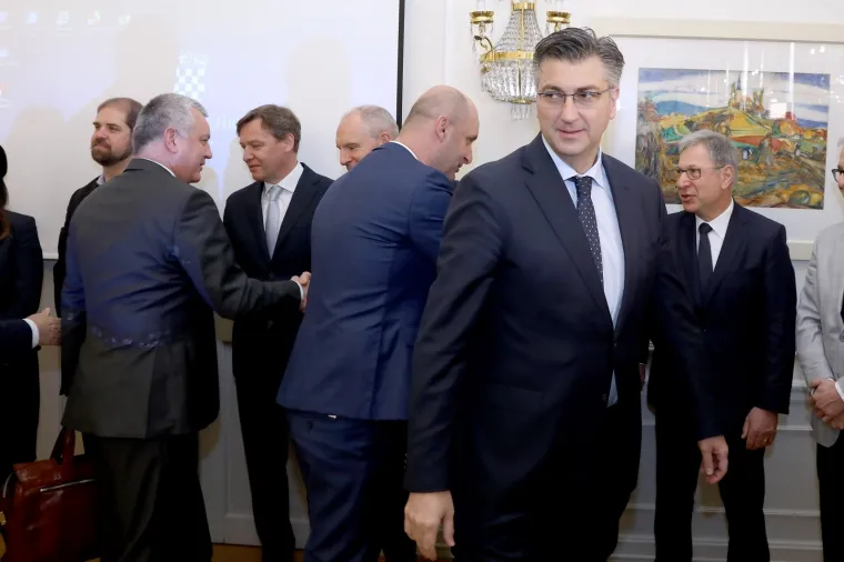 Andrej Plenković ugostio članove Upravnog odbora Fortenova grupe