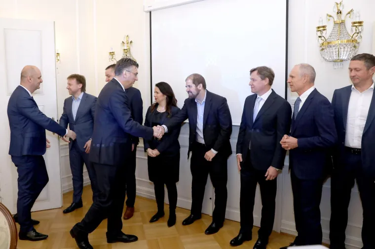 Andrej Plenković ugostio članove Upravnog odbora Fortenova grupe