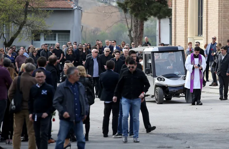 Od Alena Balena na Mirogoju se oprostili obitelj i brojni prijatelji