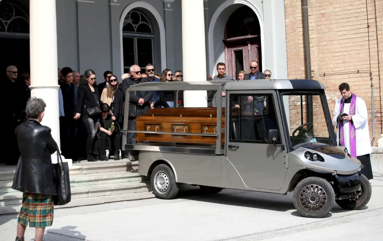 Od Alena Balena na Mirogoju se oprostili obitelj i brojni prijatelji