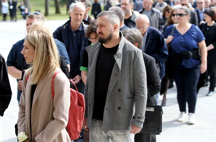 Od Alena Balena na Mirogoju se oprostili obitelj i brojni prijatelji