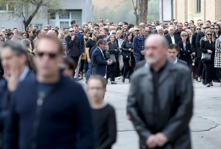 Od Alena Balena na Mirogoju se oprostili obitelj i brojni prijatelji