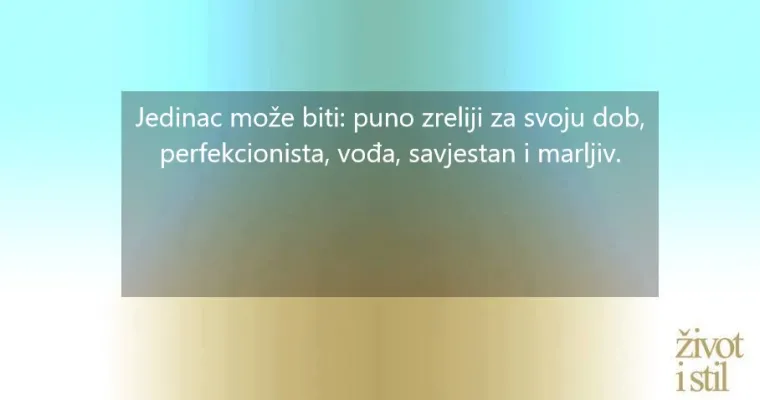 Kako redoslijed rođenja u obitelji utječe na karakter i pona&scaron;anje?