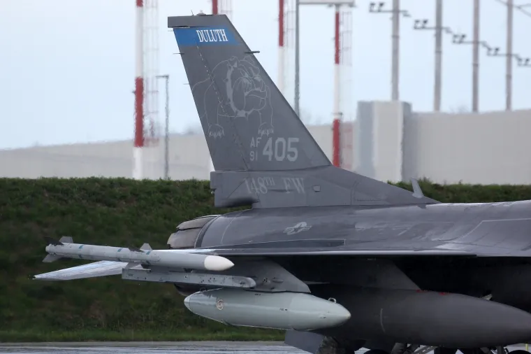 DVA F-16 IPAK SLETJELI NA PLESO: Nažalost, samo u su u posjeti