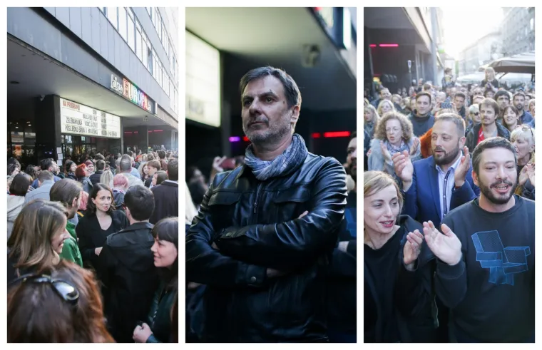 Zagrepčani prosvjedovali protiv zatvaranja Kina Europe: 'Kokice, a ne &scaron;ljokice!'